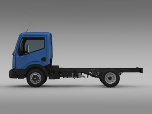 nissan cabstar chassi 2013 3D 모델