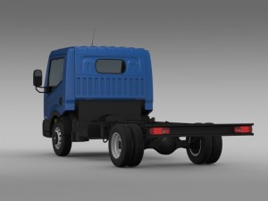 nissan cabstar chassi 2013 3D 모델
