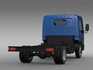 nissan cabstar chassi 2013 3D 모델