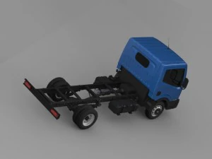 nissan cabstar chassi 2013 3D Model