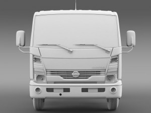 nissan cabstar chassi 2013 3D 모델