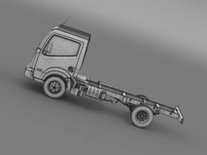nissan cabstar chassi 2013 3D Model