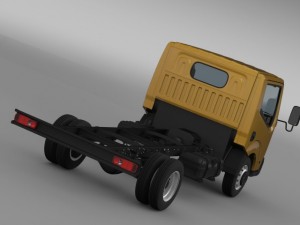 nissan condor chassi 2012 3D-Modell