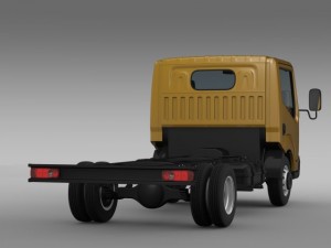 nissan condor chassi 2012 3D-Modell