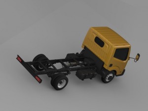 nissan condor chassi 2012 3D-Modell