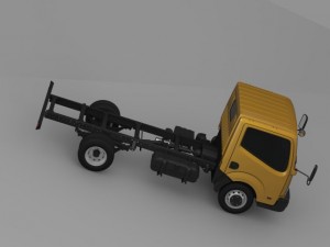nissan condor chassi 2012 3D-Modell