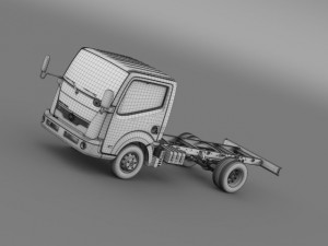 nissan condor chassi 2012 3D-Modell