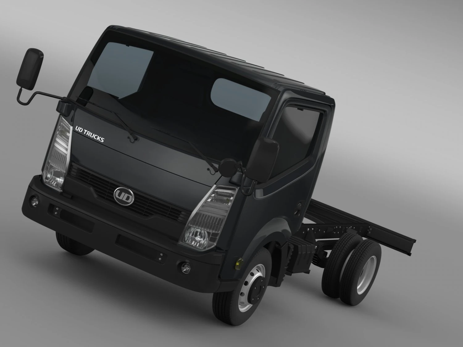 ud condor light chassi 2015 3D Model .c4d .max .obj .3ds .fbx .stl .blend 