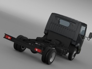 ud condor light chassi 2015 Modello 3D
