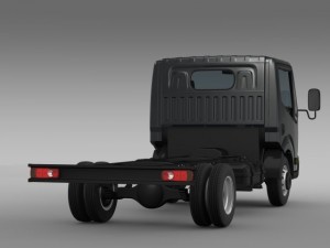 ud condor light chassi 2015 Modello 3D