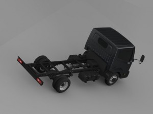 ud condor light chassi 2015 Modello 3D