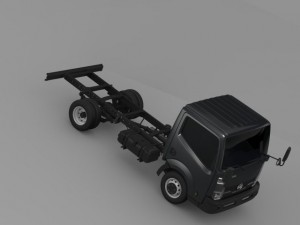 ud condor light chassi 2015 Modello 3D