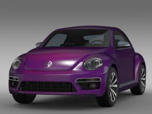 vw escarabajo concepto edici&oacute;n rosa 2015 Modelo 3D
