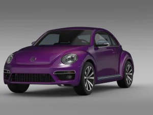 vw escarabajo concepto edici&oacute;n rosa 2015 Modelo 3D