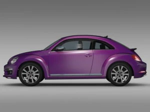 vw escarabajo concepto edici&oacute;n rosa 2015 Modelo 3D