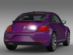 vw escarabajo concepto edici&oacute;n rosa 2015 Modelo 3D