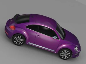 vw escarabajo concepto edici&oacute;n rosa 2015 Modelo 3D