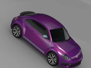 vw escarabajo concepto edici&oacute;n rosa 2015 Modelo 3D