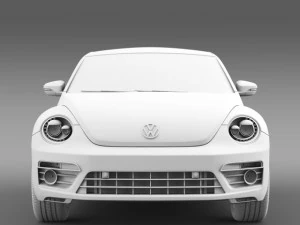 vw escarabajo concepto edici&oacute;n rosa 2015 Modelo 3D