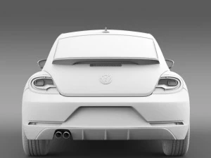 vw escarabajo concepto edici&oacute;n rosa 2015 Modelo 3D