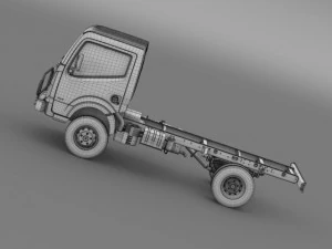 ashok leyland garuda chassi 2015 3D Model