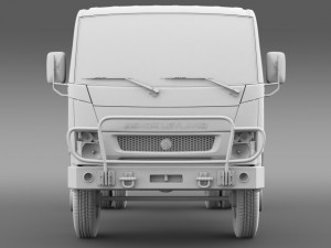 ashok leyland garuda chassi 2015 3D Model