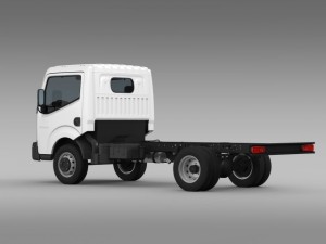 ashok leyland partner chassi 2015 3D 모델