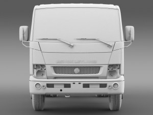 ashok leyland partner chassi 2015 3D 모델