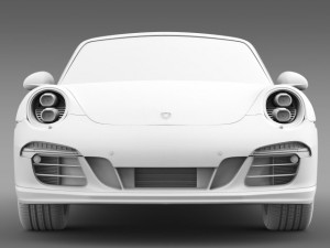 porsche 911 targa 4s exclusive 2015 Modello 3D