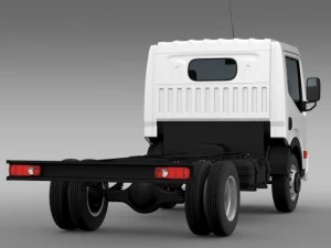 dongfeng n300 captain chassi 2015 3D Model
