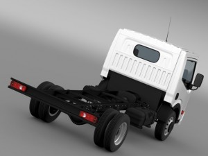 dongfeng n300 captain chassi 2015 Modello 3D