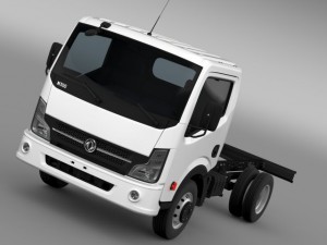 dongfeng n300 captain chassi 2015 Modello 3D
