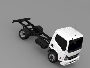 dongfeng n300 captain chassi 2015 Modello 3D