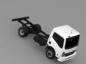 dongfeng n300 captain chassi 2015 3D Model