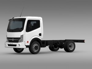 dongfeng n300 captain chassi 2015 Modello 3D