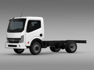 dongfeng n300 captain chassi 2015 3D Model