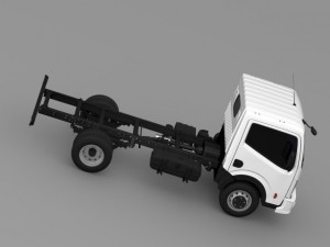dongfeng n300 captain chassi 2015 Modello 3D