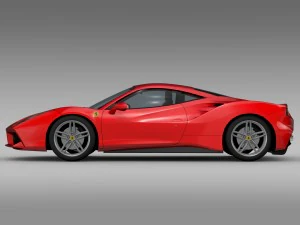 ferrari gtb 488 2015 3D Model