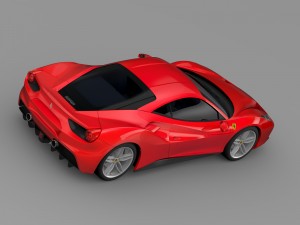 ferrari gtb 488 2015 Modello 3D