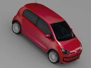 vw up 5 door 2012 3D Model