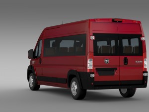 ram promaster window van 2500 hr 159wb 2015 3Dモデル