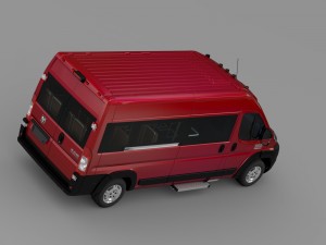 ram promaster window van 2500 hr 159wb 2015 3Dモデル
