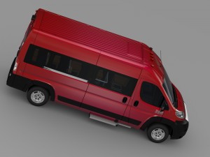 ram promaster window van 2500 hr 159wb 2015 3Dモデル
