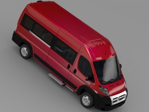 ram promaster window van 2500 hr 159wb 2015 3Dモデル