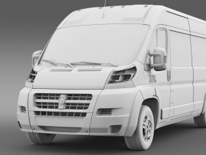 ram promaster window van 2500 hr 159wb 2015 3Dモデル