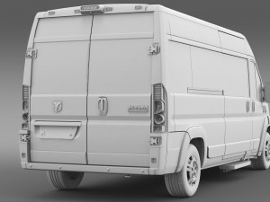 ram promaster window van 2500 hr 159wb 2015 3Dモデル