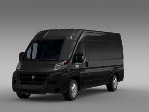 ram promaster cargo 3500 hr 159wb ext 2015 Modelo 3D