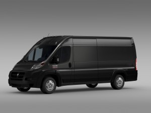 ram promaster cargo 3500 hr 159wb ext 2015 Modelo 3D