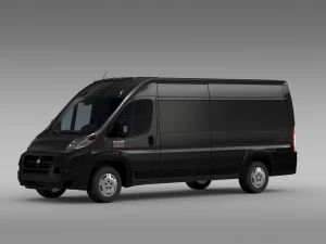 ram promaster cargo 3500 hr 159wb ext 2015 3D Model