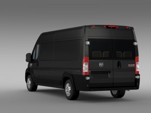 ram promaster cargo 3500 hr 159wb ext 2015 Modelo 3D